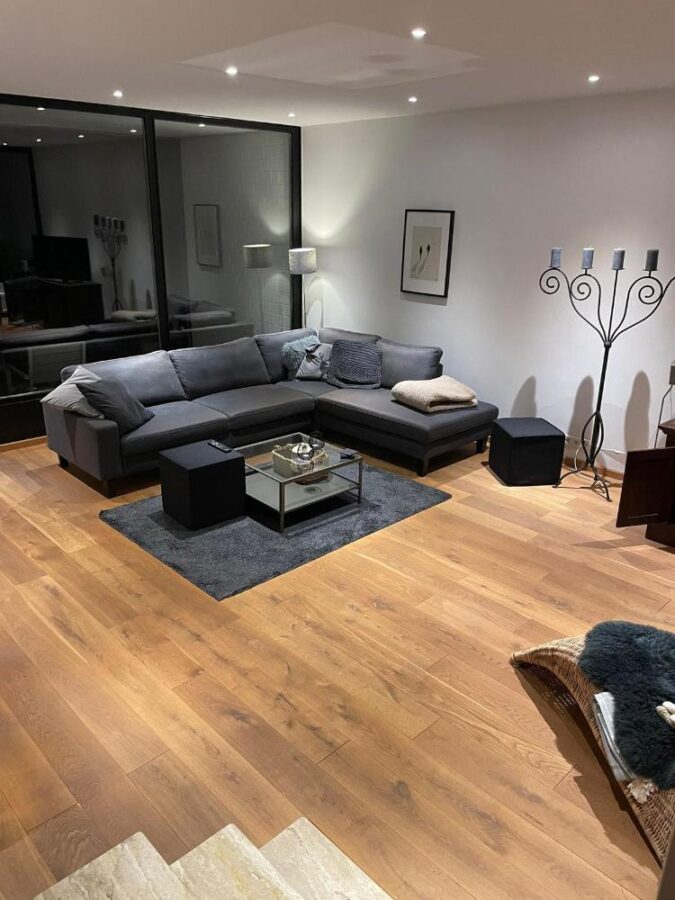 Modernes Reihenhaus an der Else